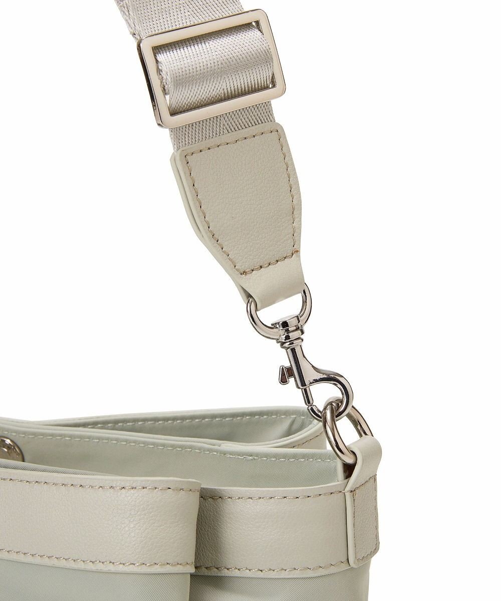 TOPKAPI 【Breath TOPKAPI】防水ナイロン レザーコンビ ショルダーバッグ 