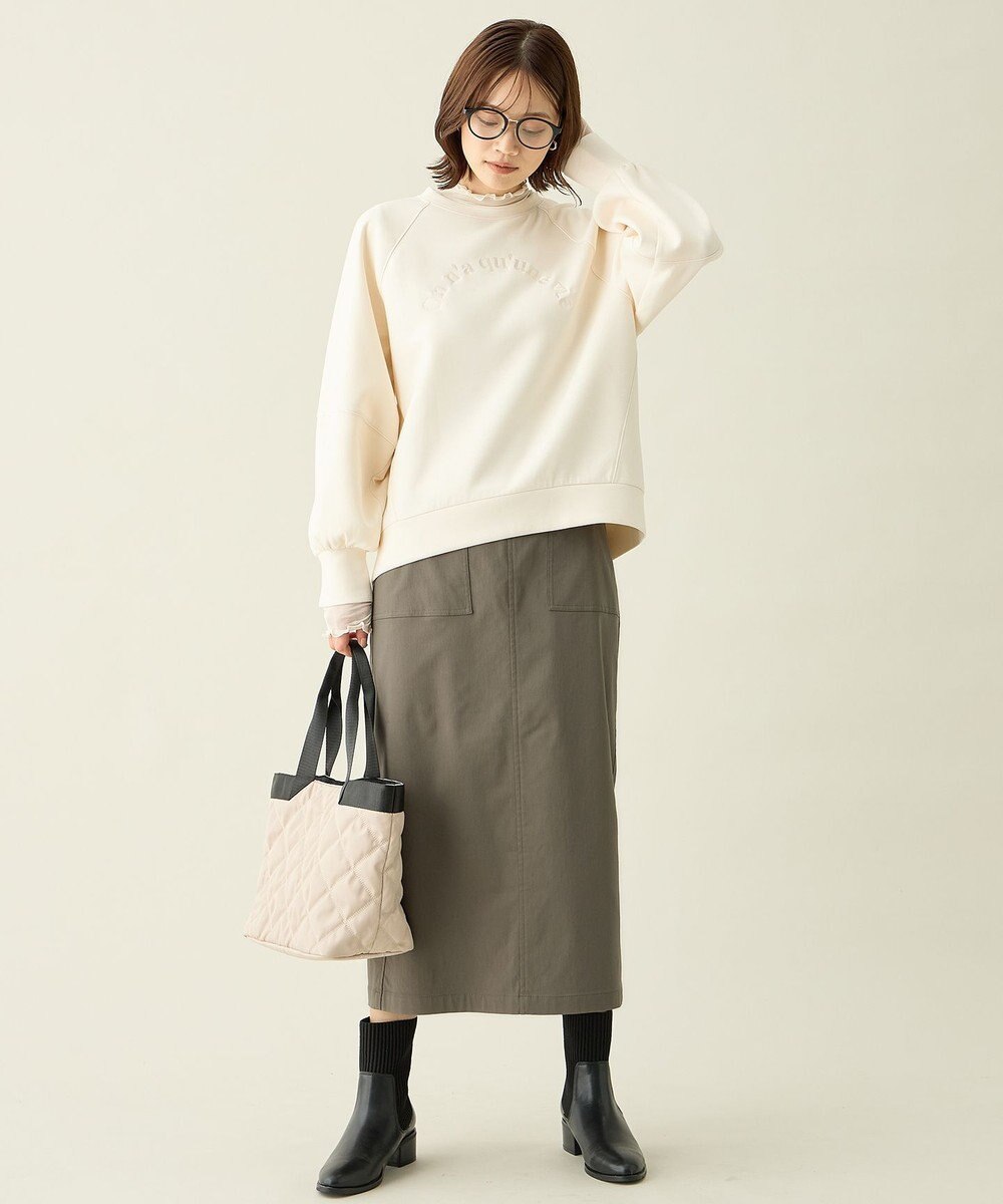 ANY L 【ウエストゴム】ベイカースカート 