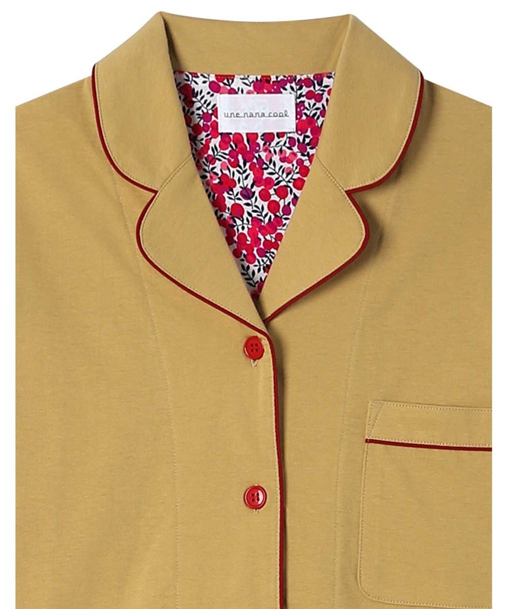 une nana cool 【綿100％】ハイゲージ天竺パジャマ　ＭＡＤＥ　ＷＩＴＨ　ＬＩＢＥＲＴＹ　ＦＡＢＲＩＣ 