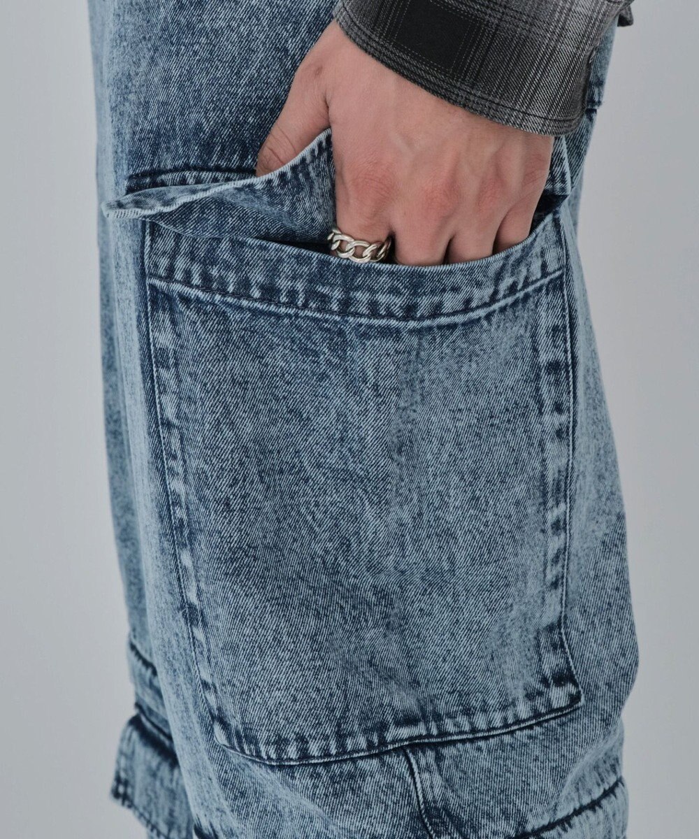 WEGO 2WAYマルチデニムカーゴパンツ 