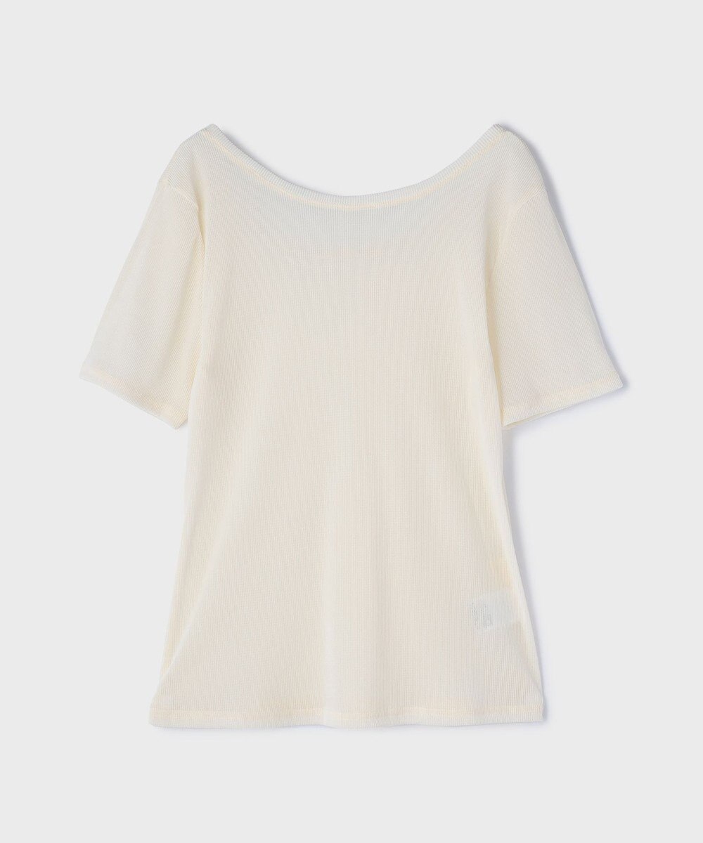 GRACE CONTINENTAL フロッキーチュールカットトップ 