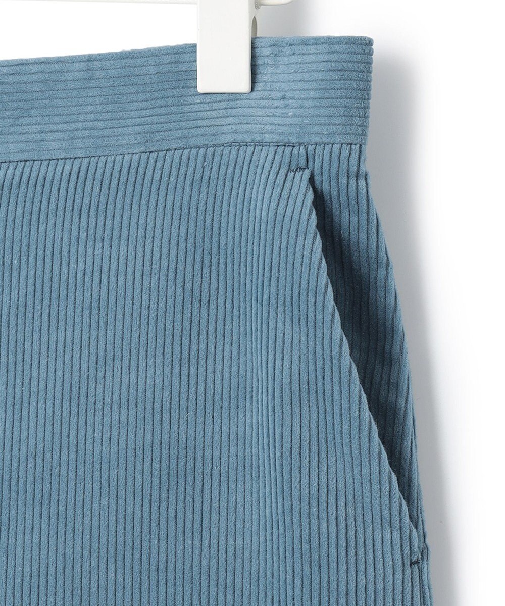 ICB コットンカポックソフトコール ワイドパンツ 