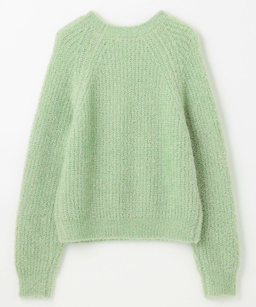 ANY カーリーファンシーニット 