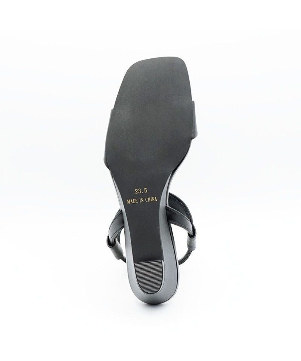 APOM 【TIAD.】エラスティックスリングバックサンダル 