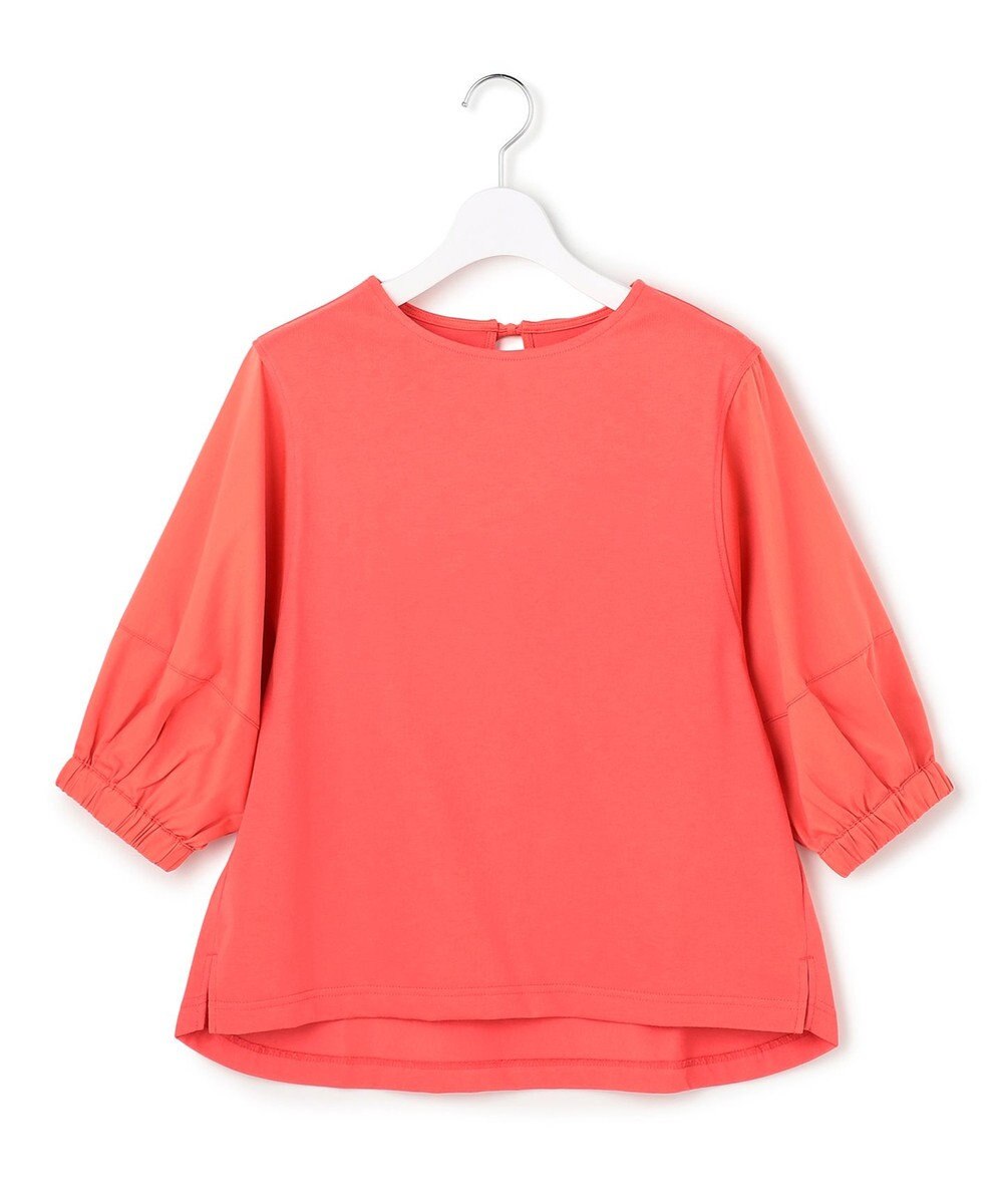 J.PRESS YORK STREET 【WOMEN】ファブリックスリーブ プルオーバー 