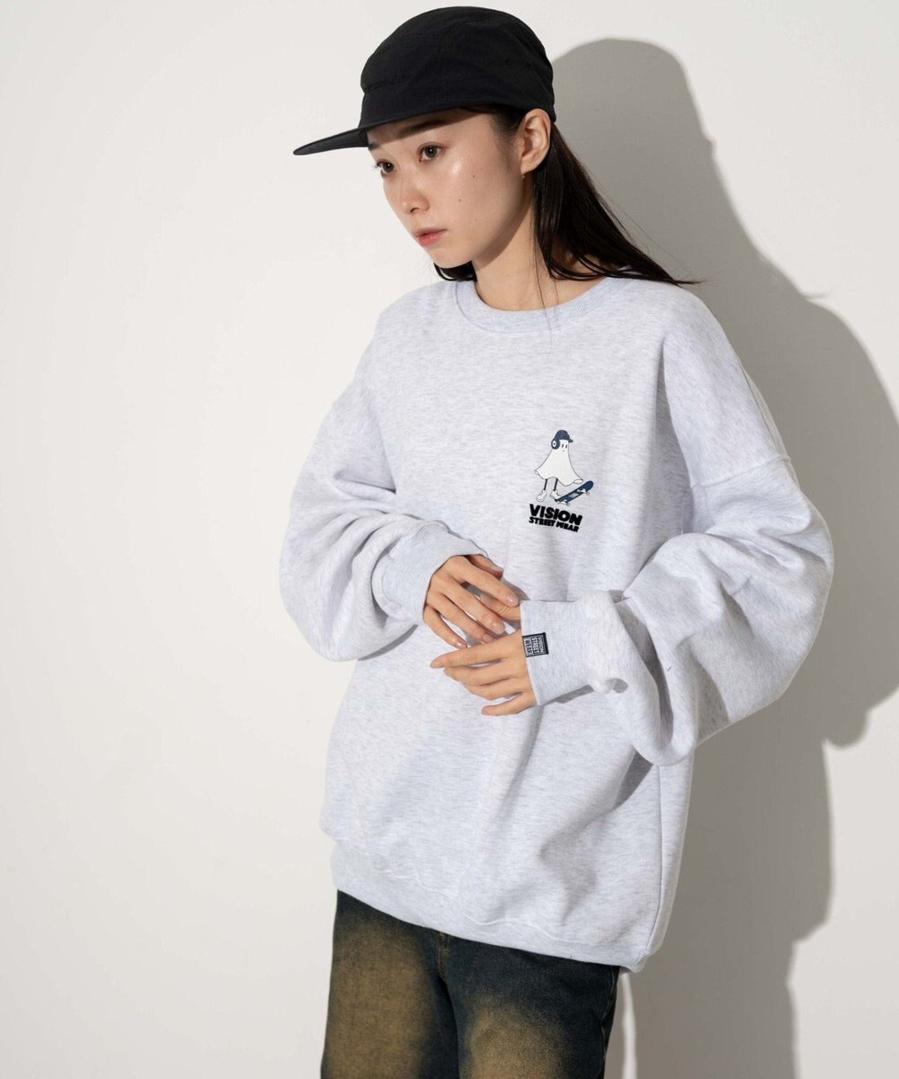 WEGO 【ユニセックス着用ITEM】VISIONゴーストスケータープルオーバー 