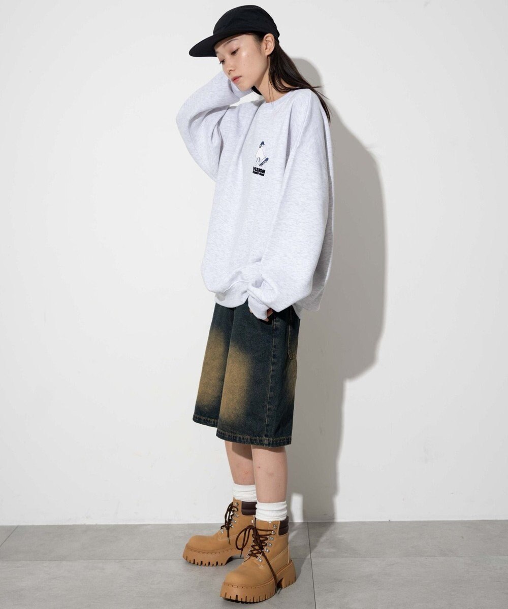 WEGO 【ユニセックス着用ITEM】VISIONゴーストスケータープルオーバー 