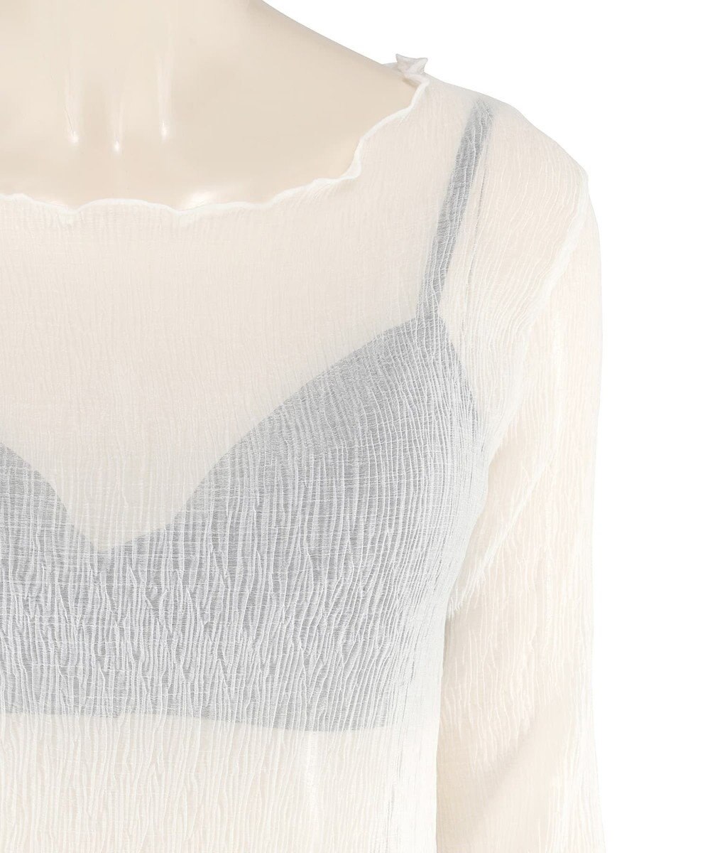 San-ai Resort（三愛水着楽園） 【WEB限定】シアー素材トップス3点セット水着 