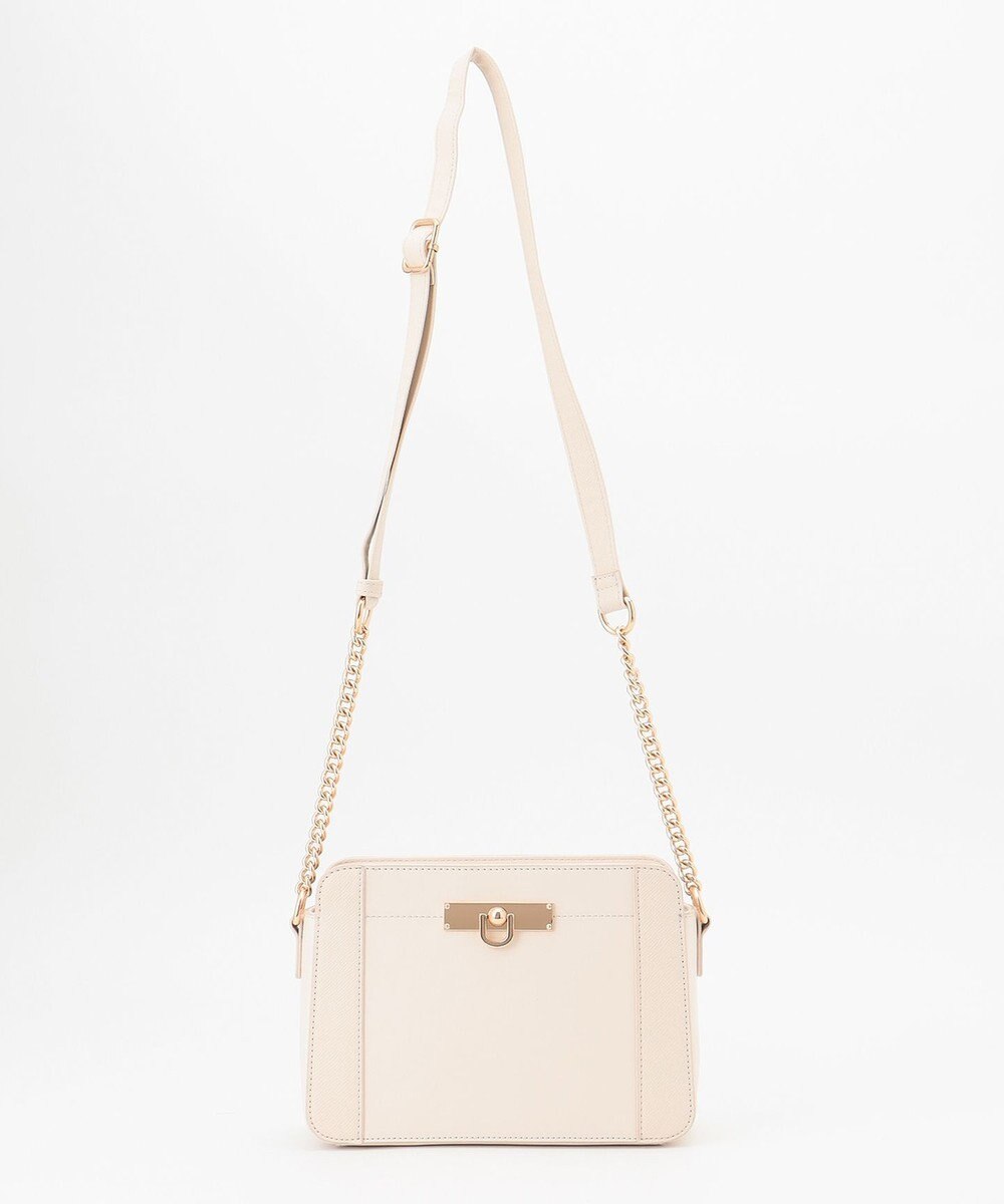 ANY SIS 【美人百花7月号掲載】スクエアライン ショルダーバッグ 