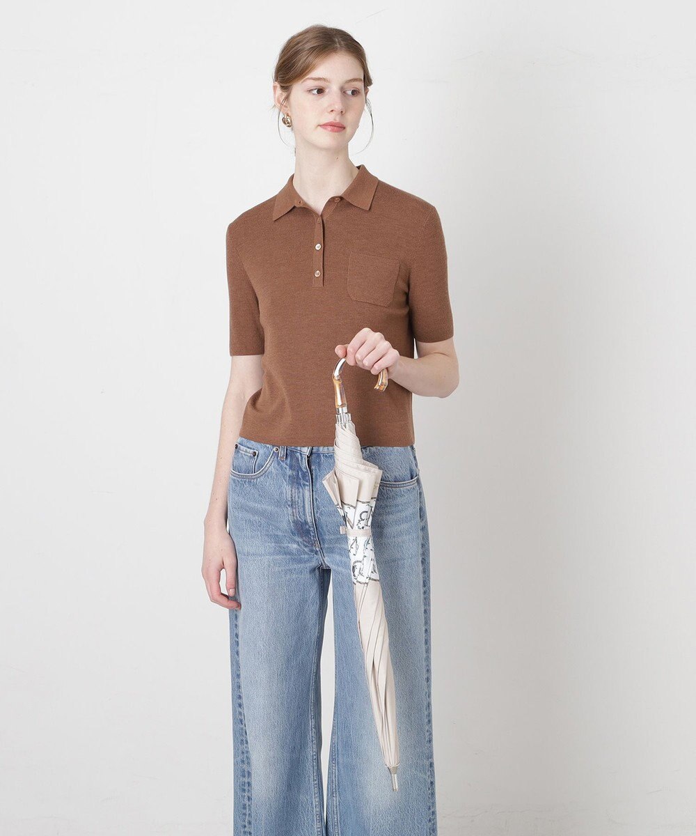 MOONBAT ポール & ジョー (PAUL & JOE ACCESSOIRES) ABC Garden アニマル 長傘 竹手元 