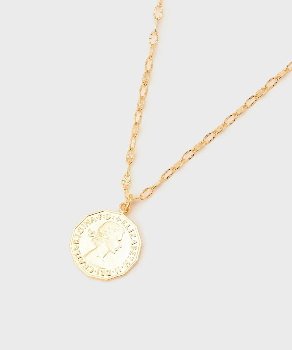 GRACE CONTINENTAL コインダブルネックレス 