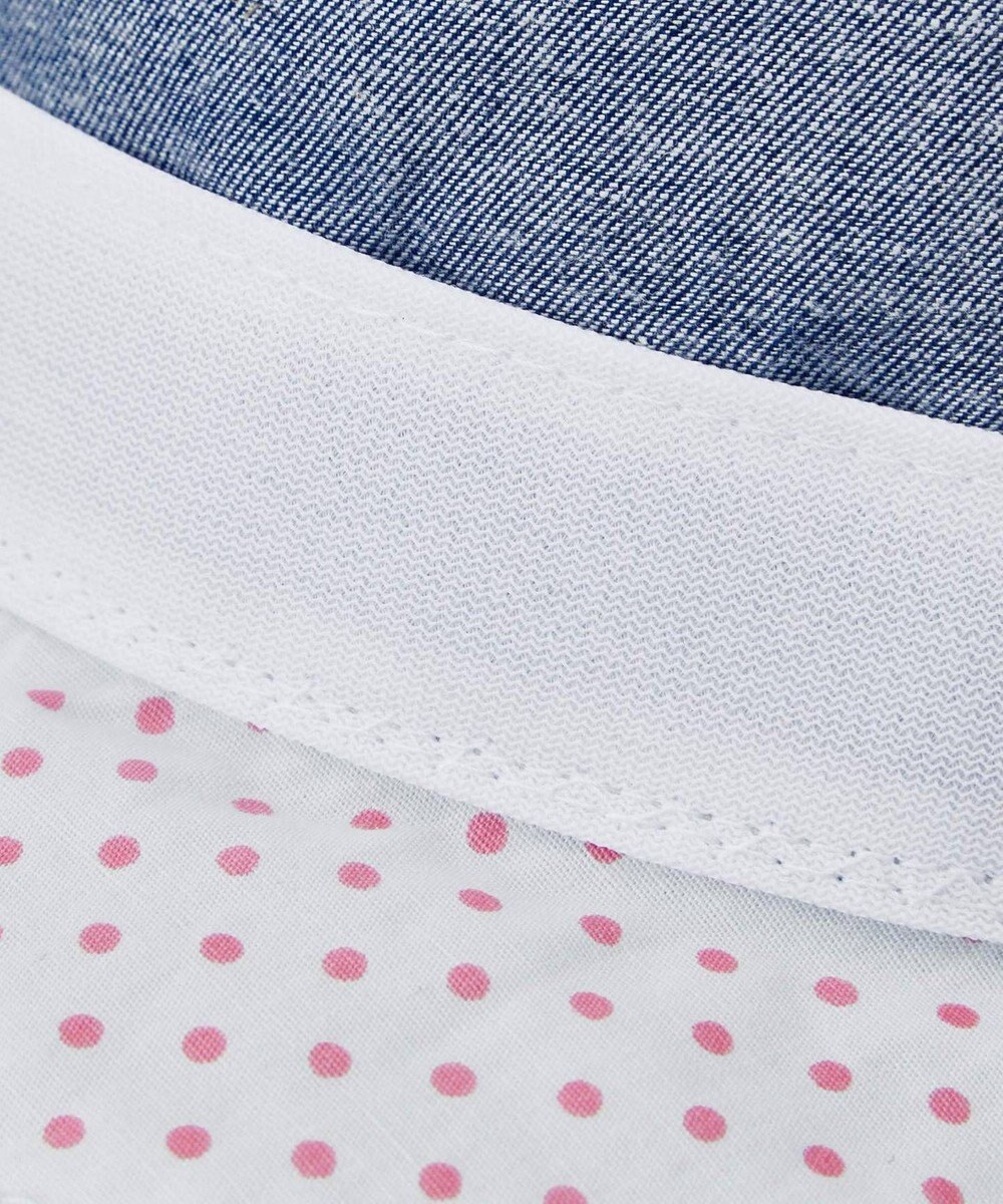 MIKI HOUSE HOT BISCUITS 【46-54cm】 デニムハット 