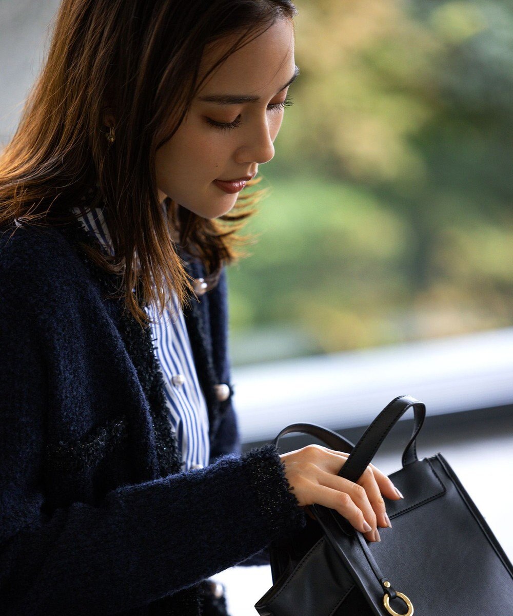 組曲 ツイードニット ジャケット 