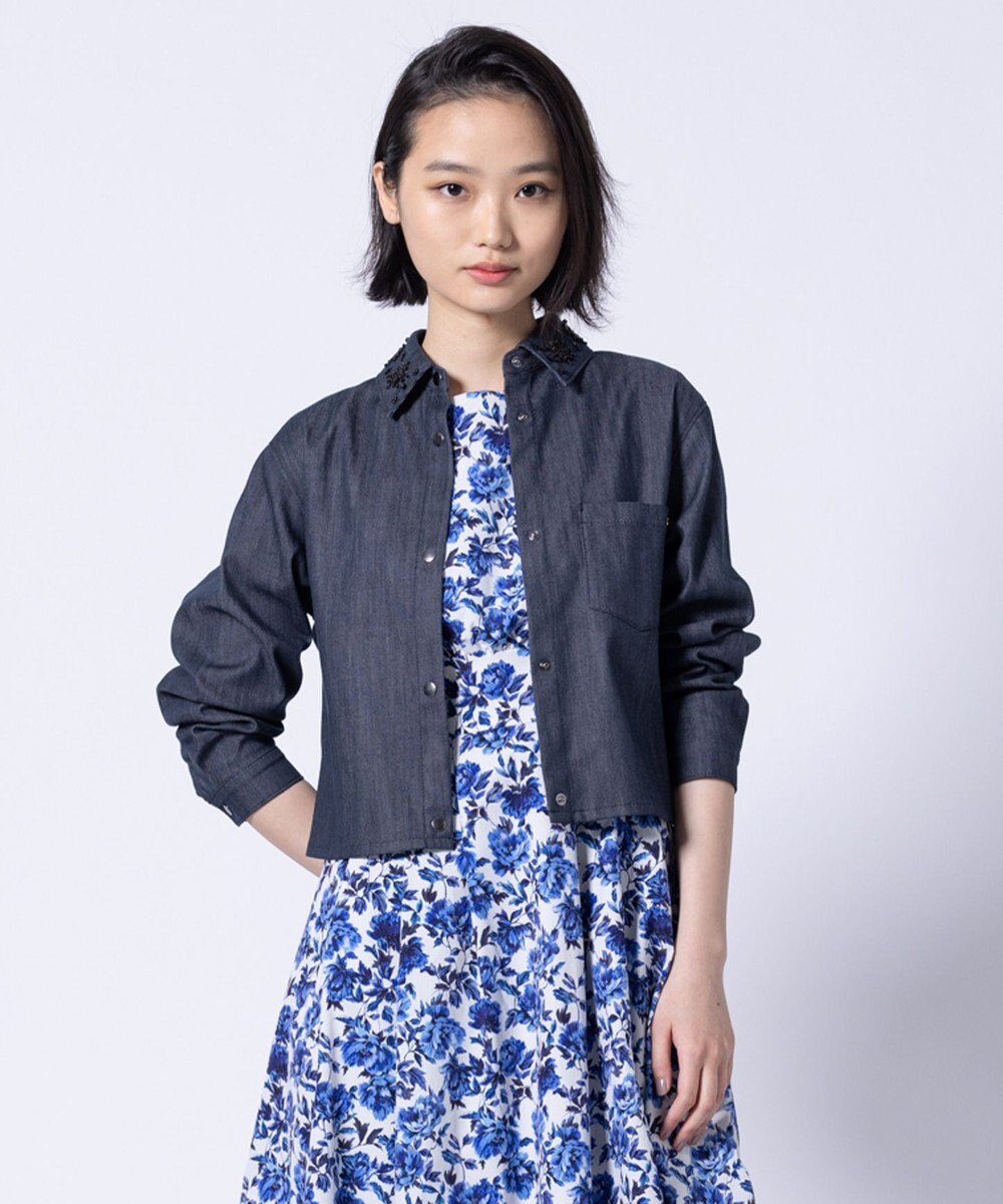 TOCCA 【洗える・消臭】JEWEL OF BLUE ジャケット 