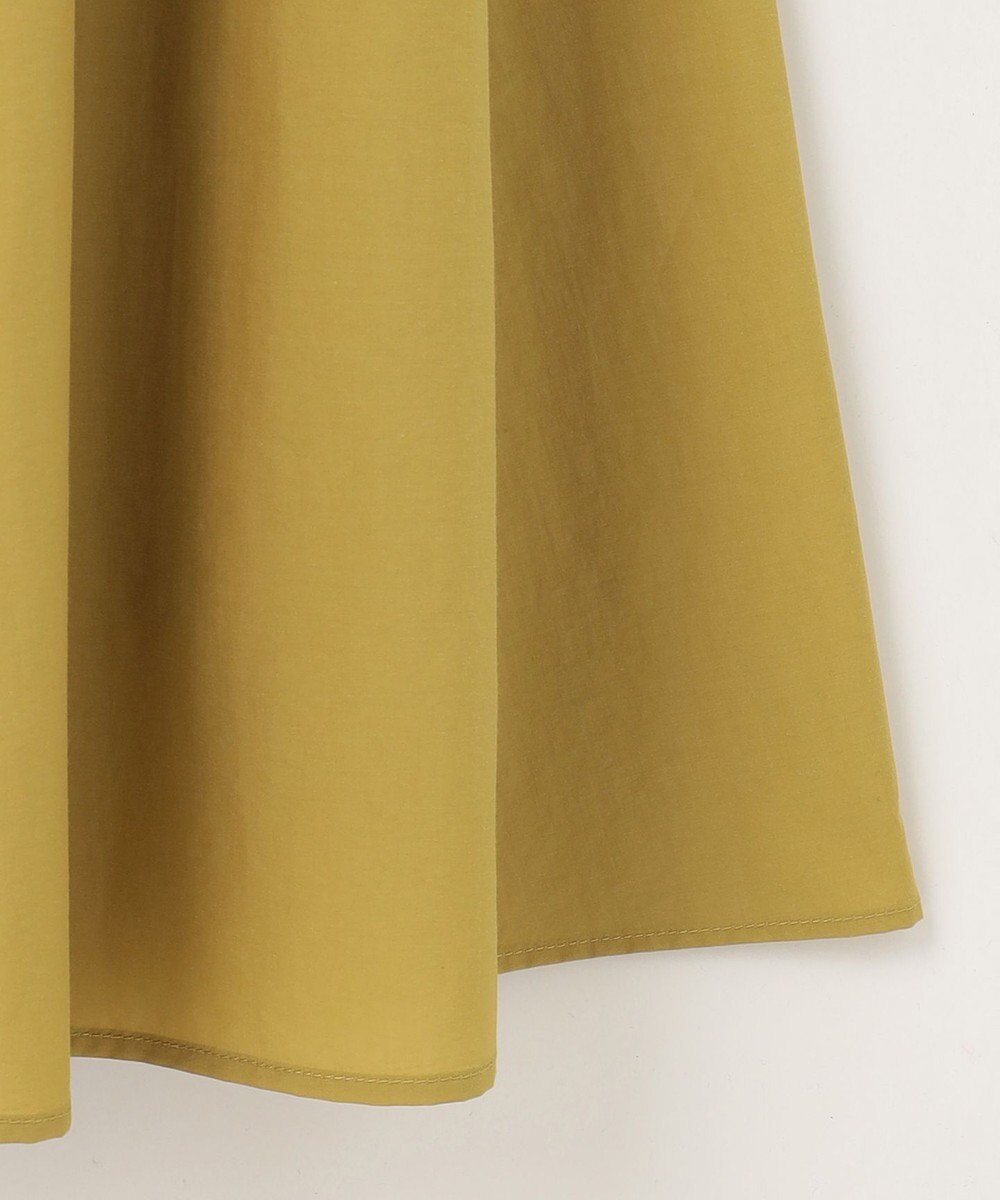 23区 【洗える】ナイロンコットンタフタ フレアスカート 