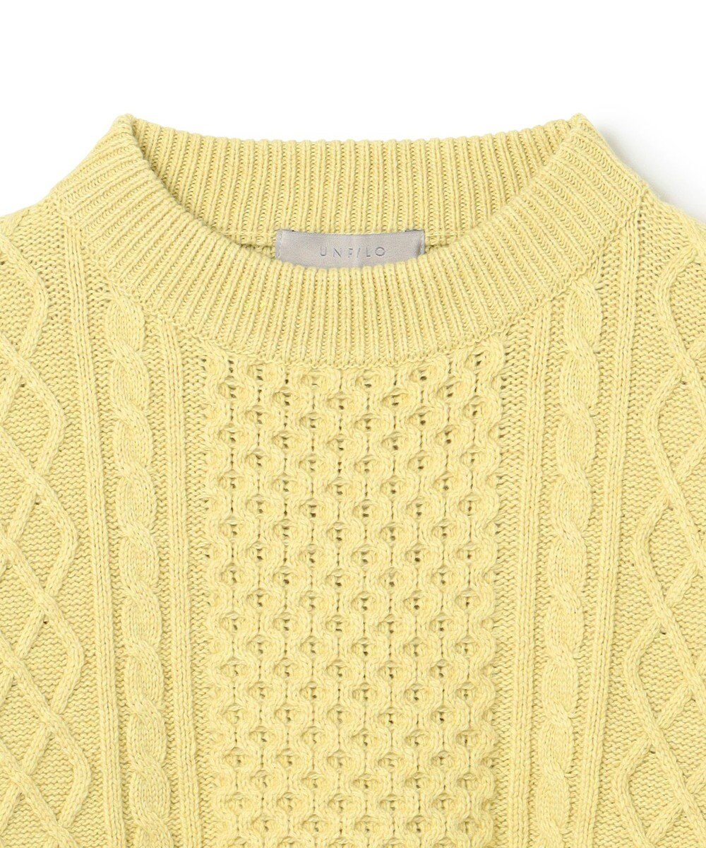 UNFILO ケーブルニット 