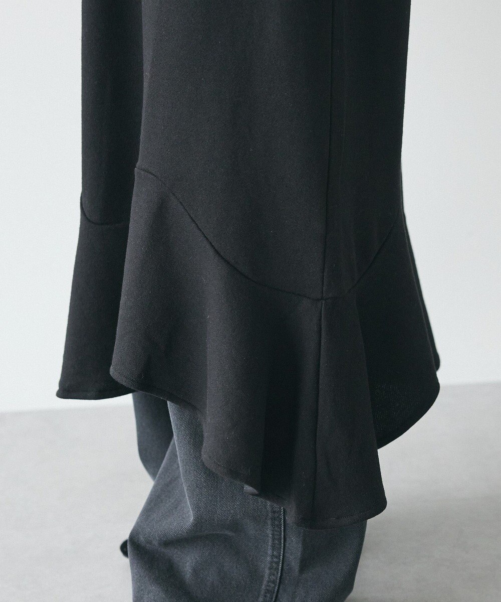 CRAFT STANDARD BOUTIQUE ライン入り裾フリルワンピース 