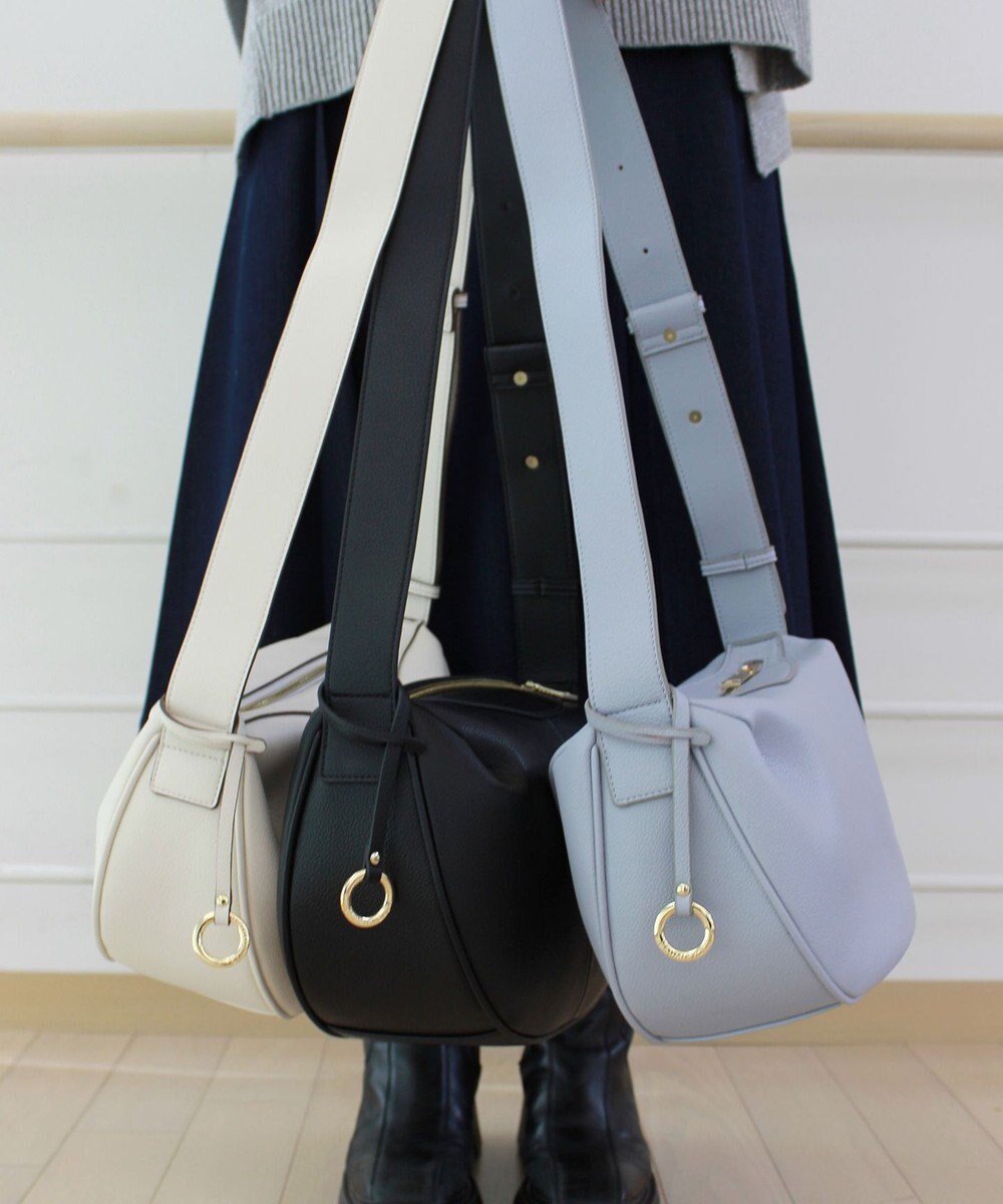 組曲 【人気につき再入荷！】ハーフムーンショルダー バッグ 