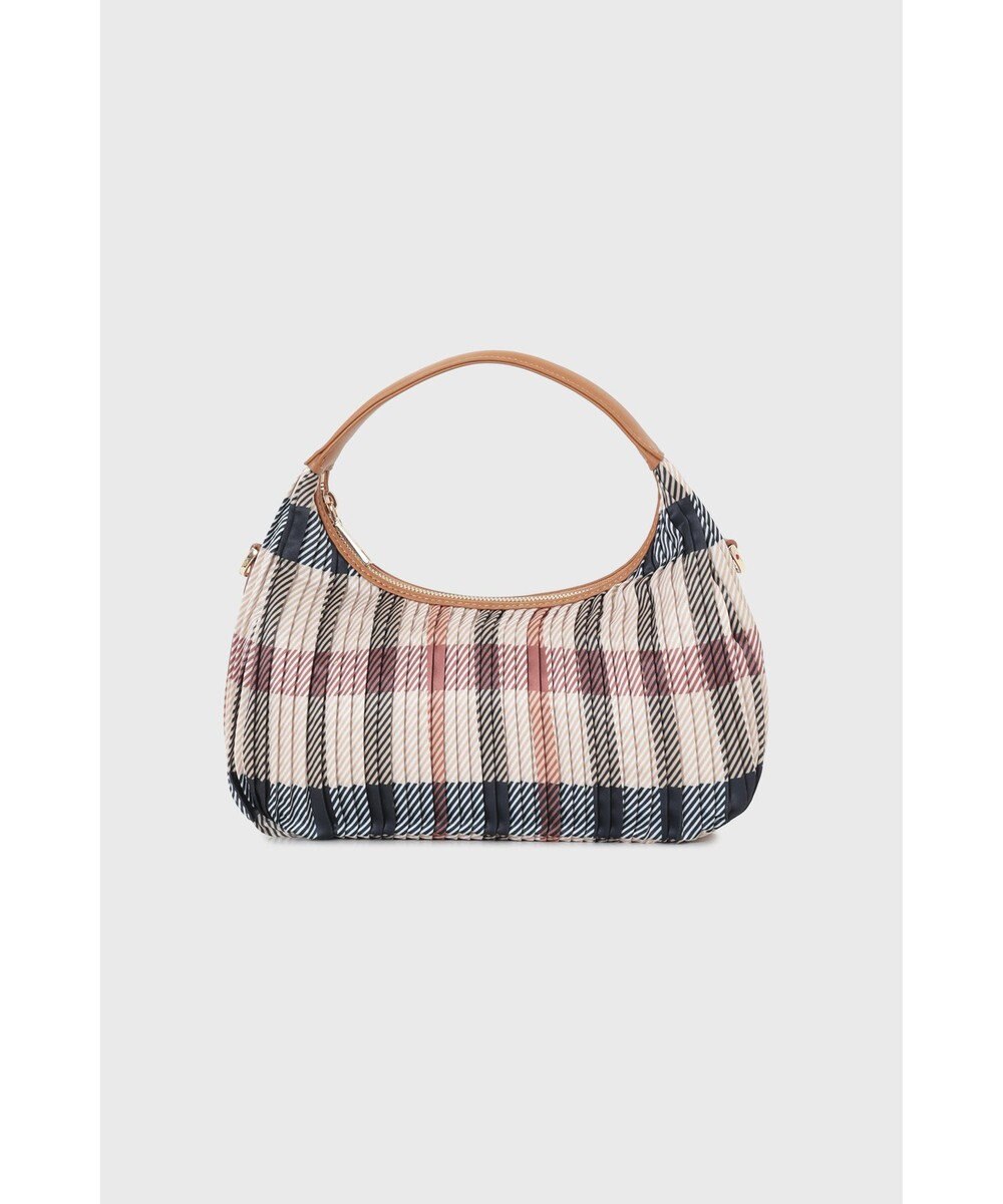 DAKS 【軽量】ポリエステル ハウスチェック 2WAYワンハンドルバッグ 