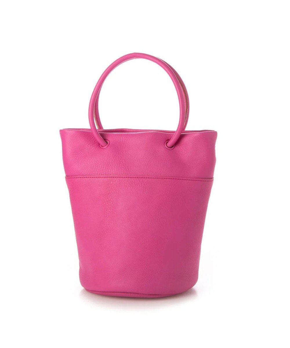 UNBILLION 【テレビ ドラマ着用アイテム】ペルケ perche / 姫路レザー丸手ハンドル2wayバケツバッグ 