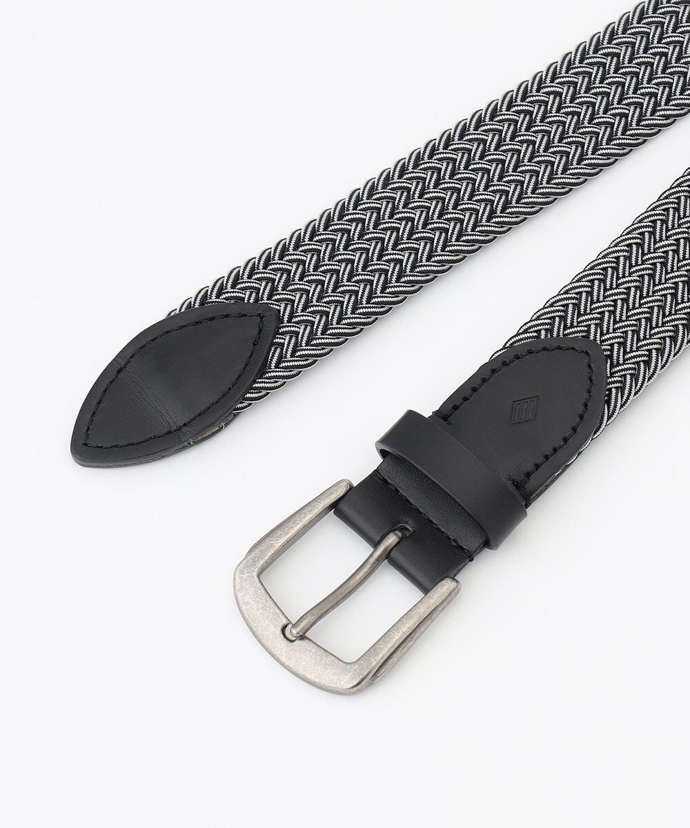 JOSEPH ABBOUD 【イタリア素材・ストレッチ・日本製】ミックスメッシュ ベルト 