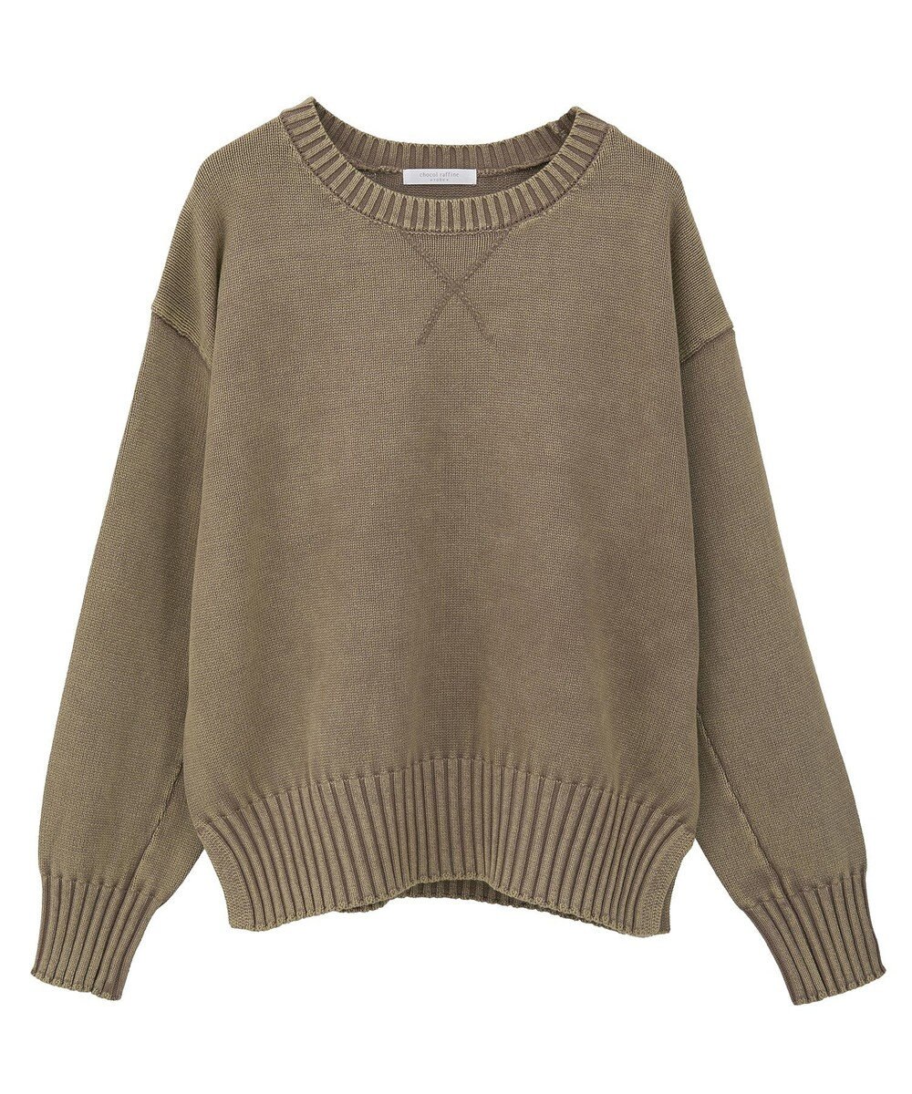 Green Parks ピグメントニットプルオーバー 