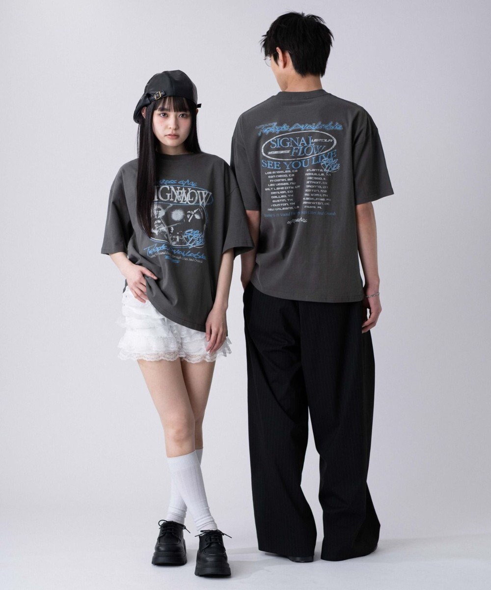 WEGO 【ユニセックス着用ITEM/SMLサイズ展開】アソートグラフィックBIG　T2（SS） 