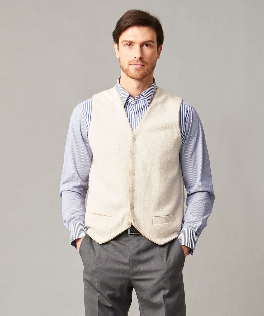 軽く羽織れるニット素材 ギマコットンニット ベスト Daks ファッション通販 公式通販 オンワード クローゼット 軽く羽織れるニット素材 ギマコットンニット ベスト Daks ファッション通販 公式通販 オンワード クローゼット