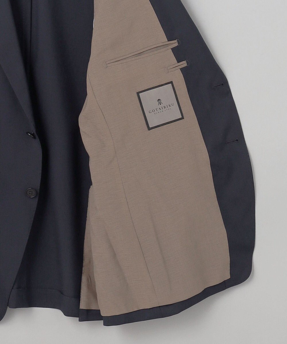 GOTAIRIKU セットアップ対応【ウォッシャブル/シワになりにくい/ストレッチ】ウォッシャブル ウールジャケット(26年モデル) 