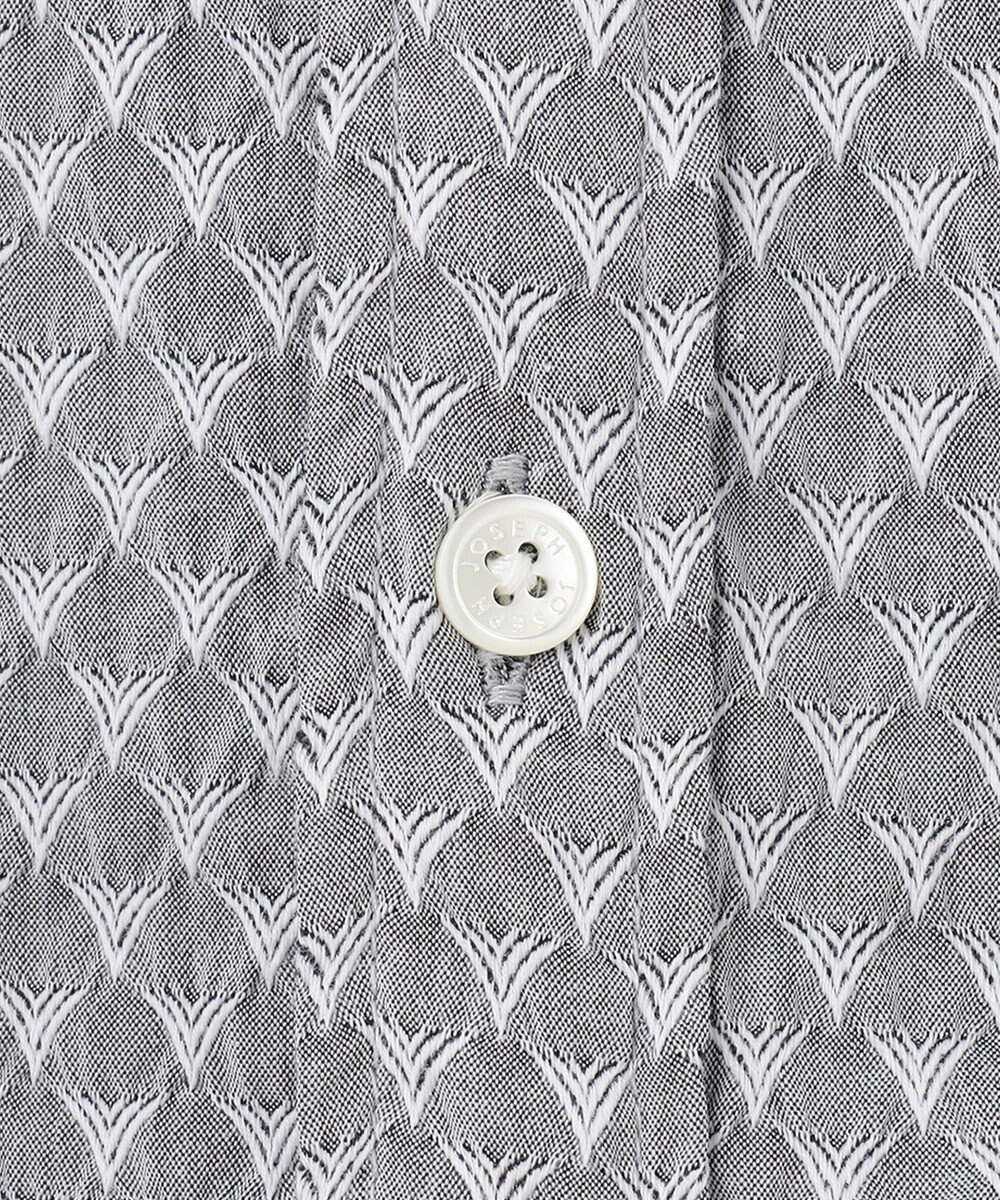 JOSEPH HOMME トライジャガードストレッチ　ウィングカラーシャツ 