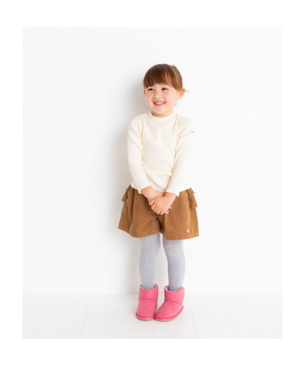 MIKI HOUSE HOT BISCUITS 【80-120cm】 コーデュロイハーフパンツ 
