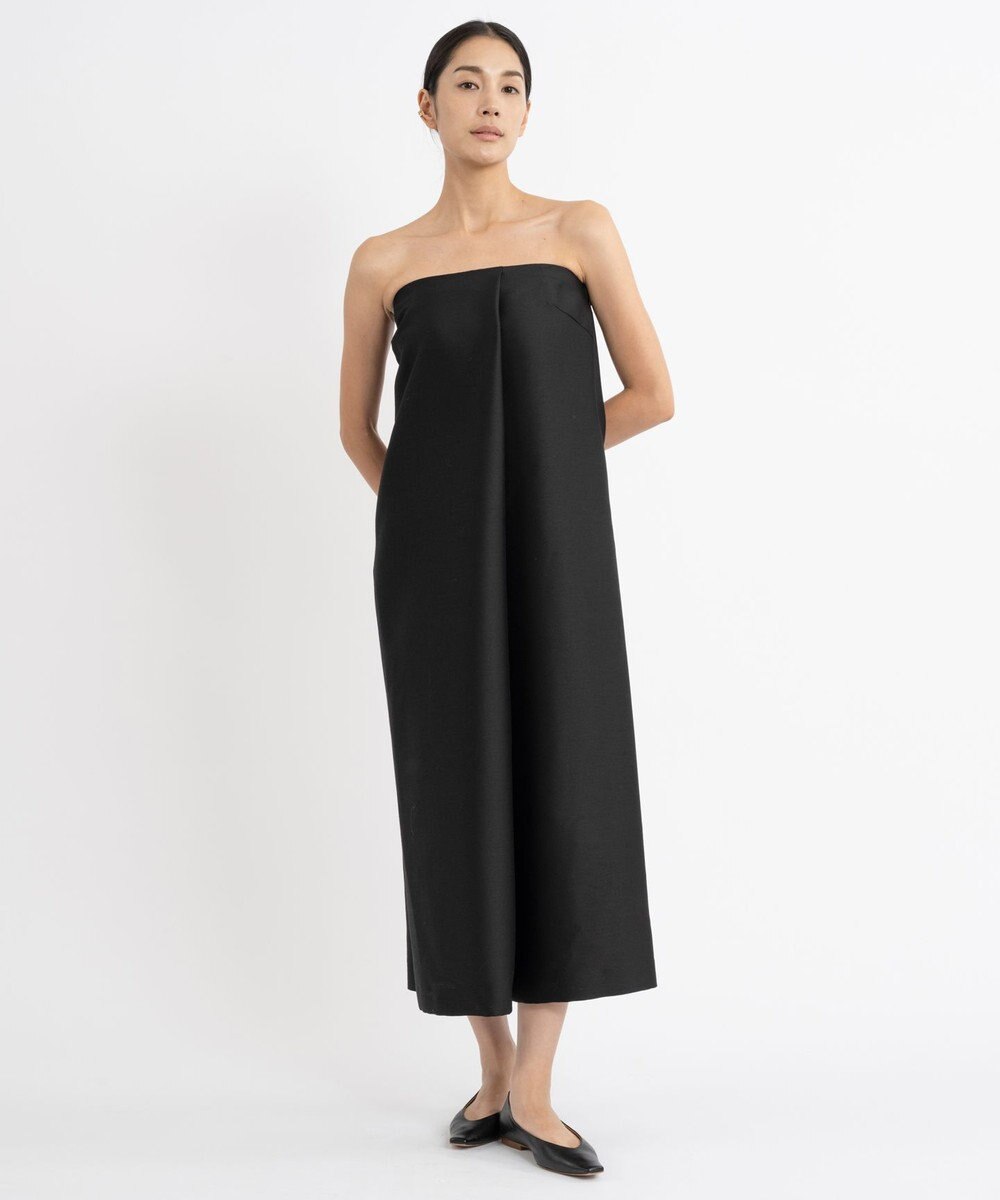 23区 【エステータ】シルクウールツイル ワンピース 