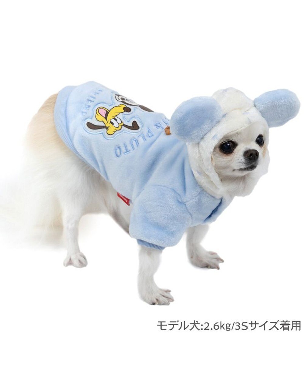 PET PARADISE ディズニー ミッキーマウス フレンズボアパーカー 小型犬 