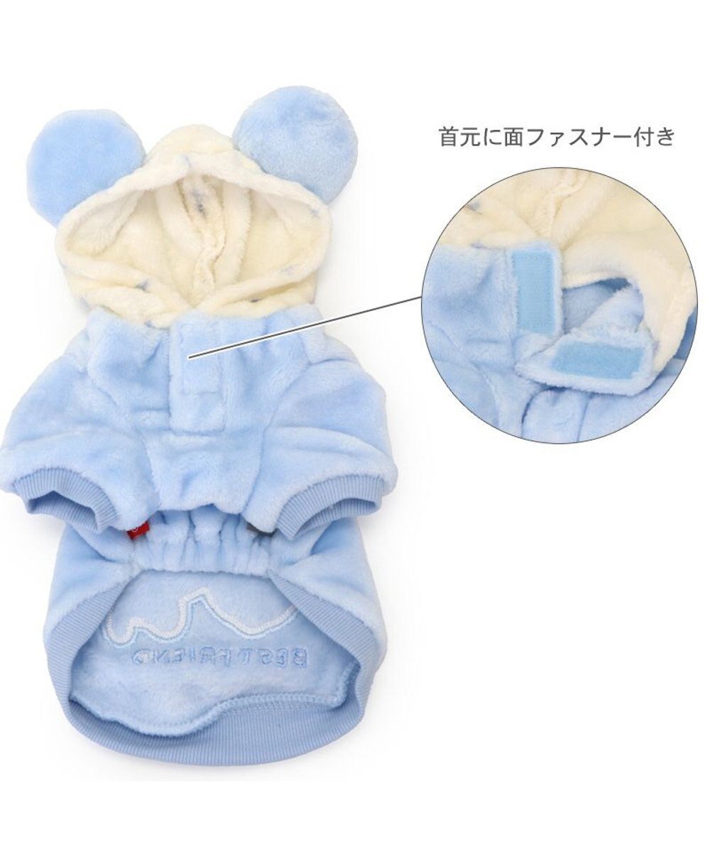 PET PARADISE ディズニー ミッキーマウス フレンズボアパーカー 小型犬 