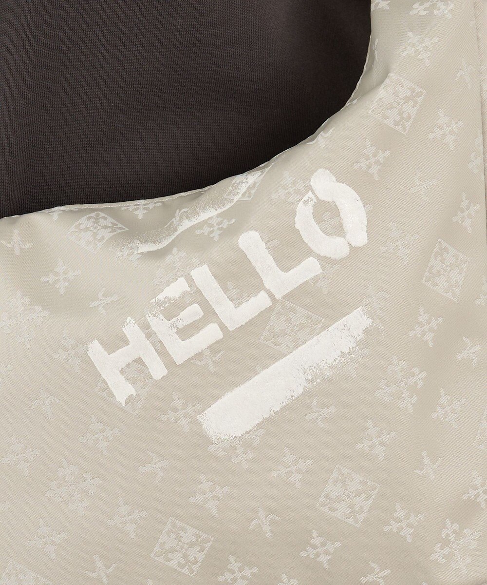 russet ステンシル風プリント ナイロン2WAYミニショルダーバッグ(SF-270) 