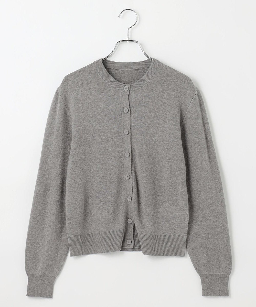 #Newans 【カシミヤ混】コンパクトニットカーディガン 