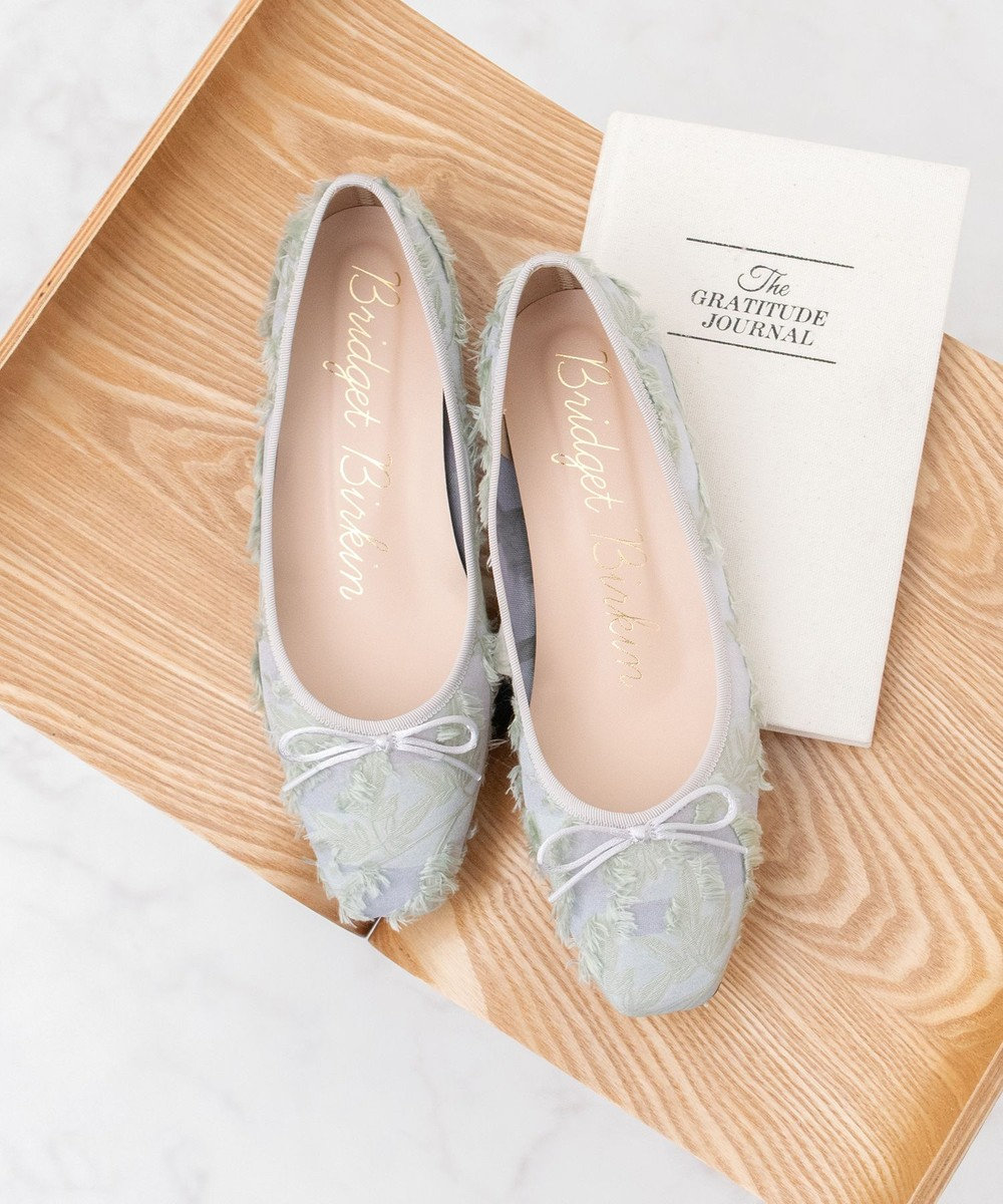 Bridget Birkin 【Bridget Birkin】シアージャガードパンプス 