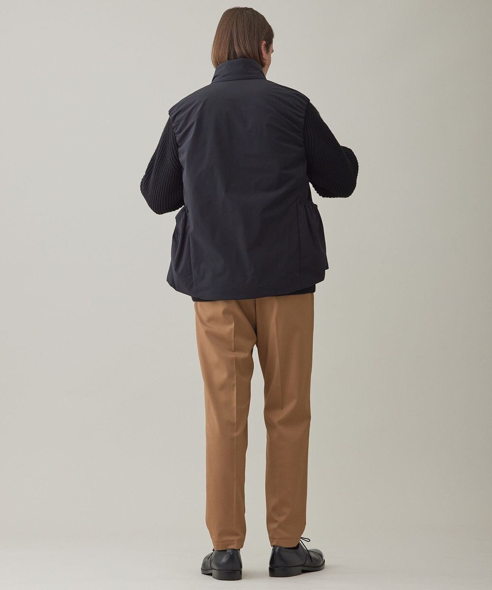 UNFILO MENS ウールライク テーパードパンツ 