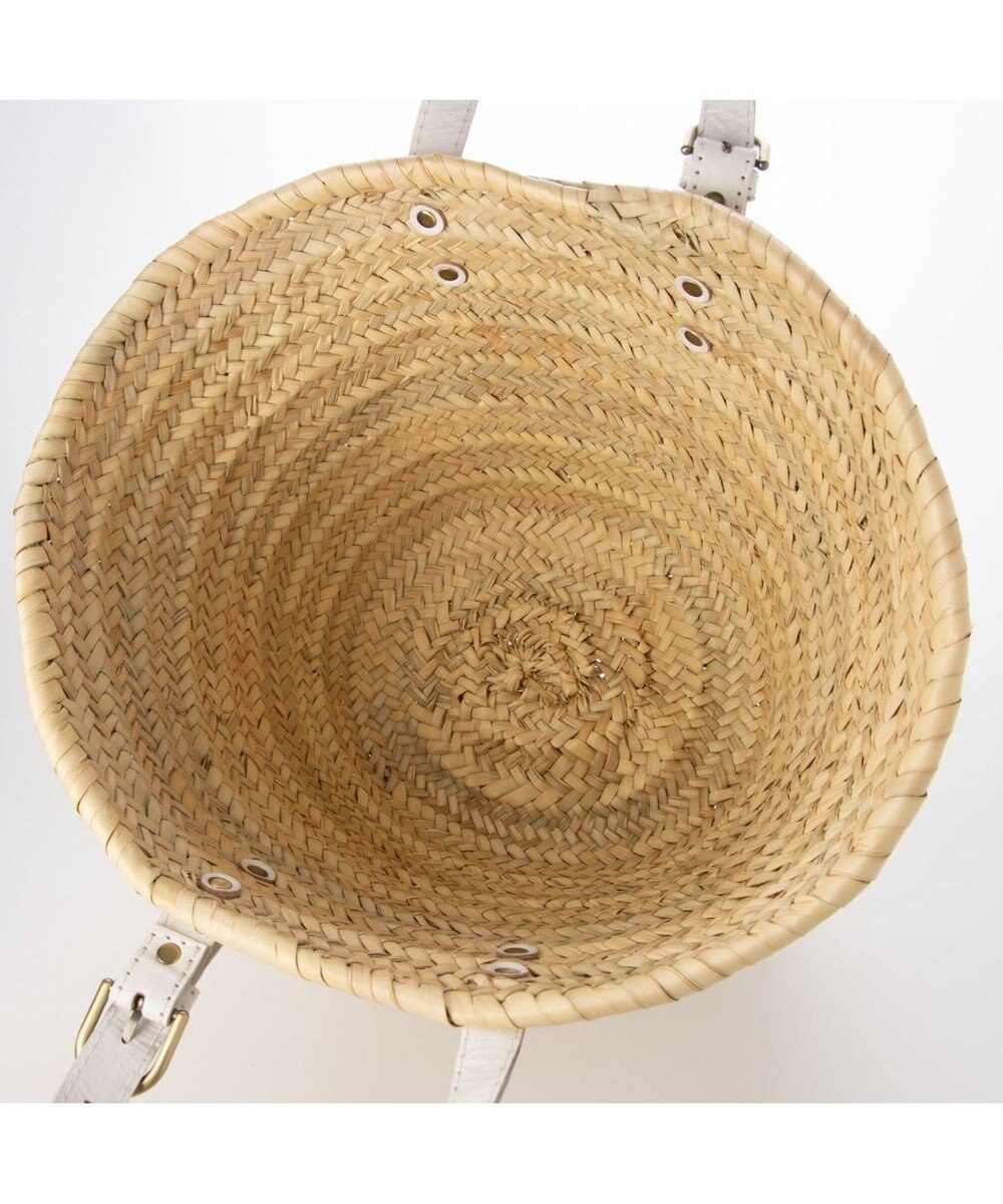 UNBILLION ペルケ perche / モロッコカゴ・牛革・バティック柄ドロストＬ 