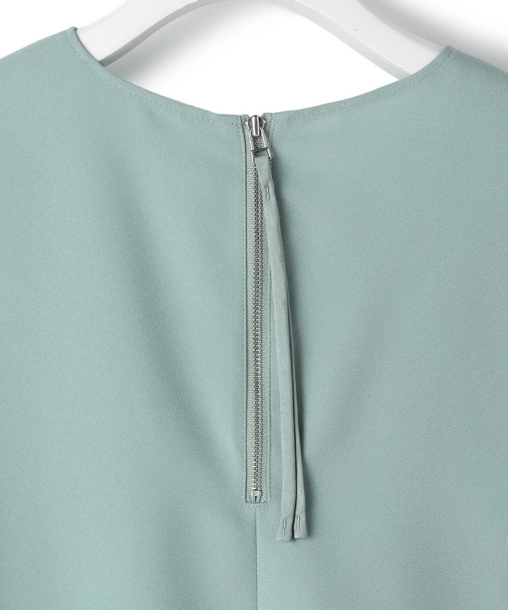 ICB FluidBackSatin フレンチスリーブブラウス 