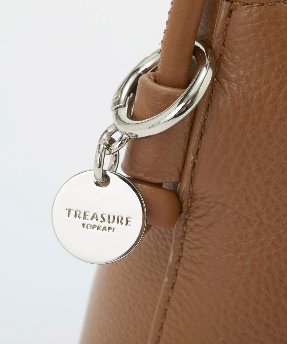 TOPKAPI 【TREASURE TOPKAPI】ソフトレザー フラップ ワンハンドル ショルダーバッグ 