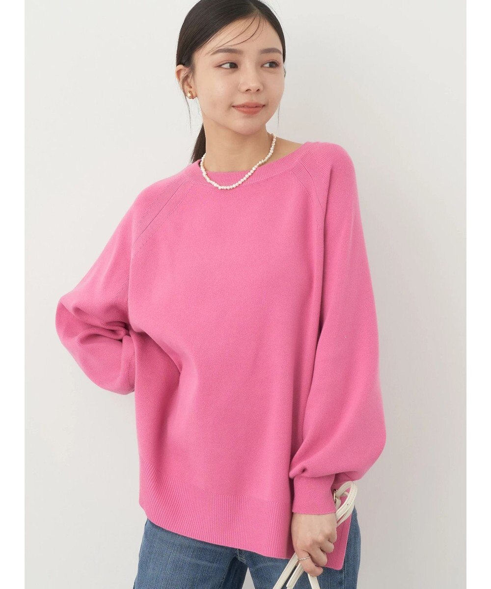 earth music&ecology サイドスリットルーズチュニック 