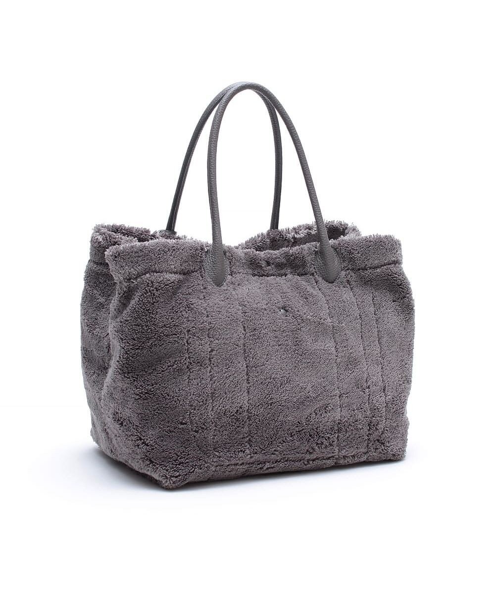 A.D.M.J. 【もこもこ】オスカー/コード刺しゅうキューブトート34cm(Dカン＋) 