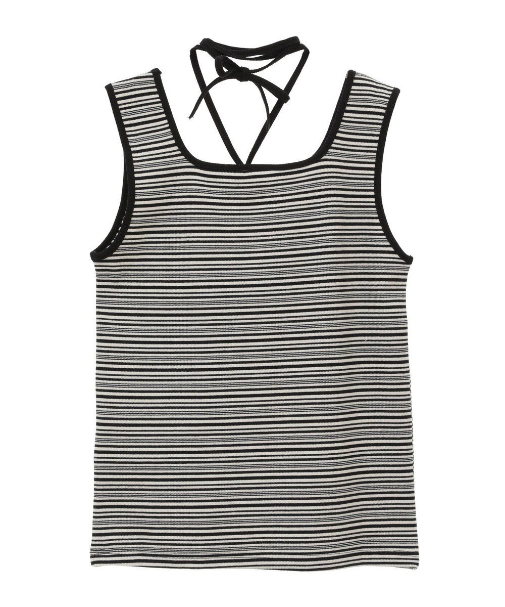 Green Parks チョーカー付きタンクトップ 