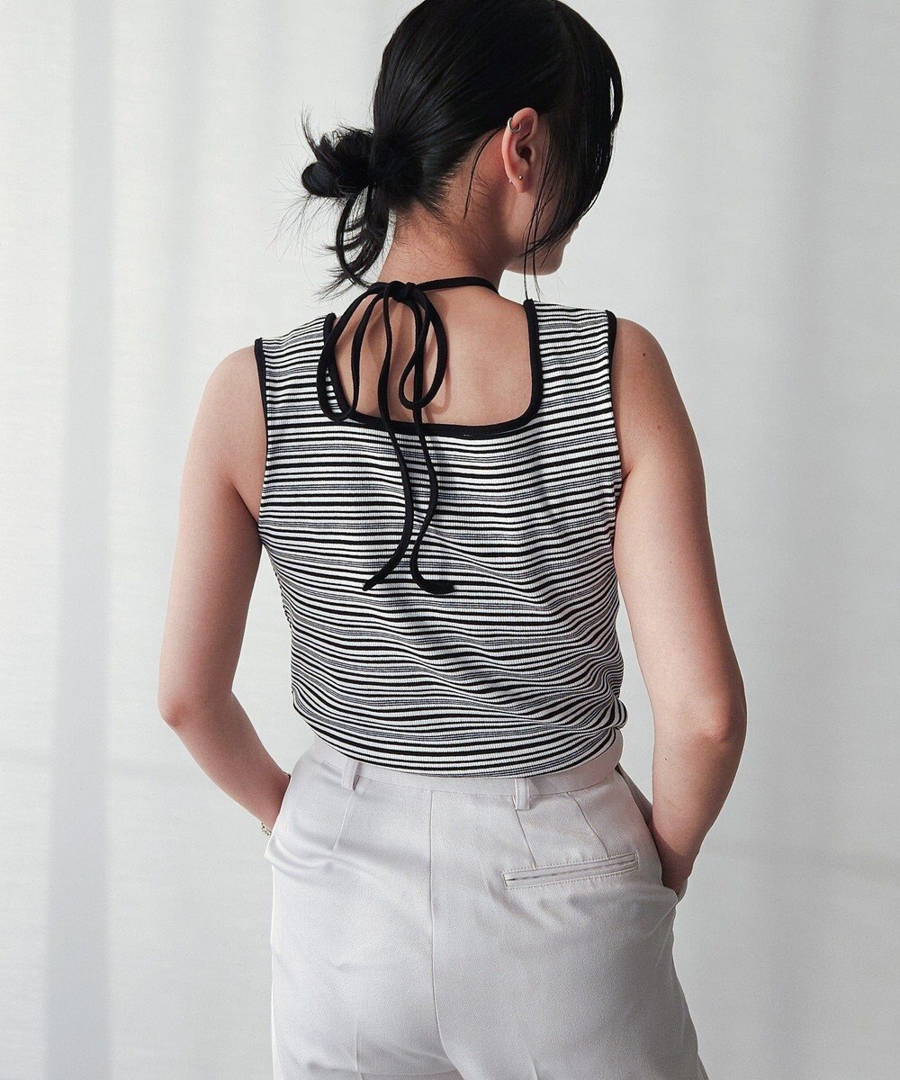 Green Parks チョーカー付きタンクトップ 