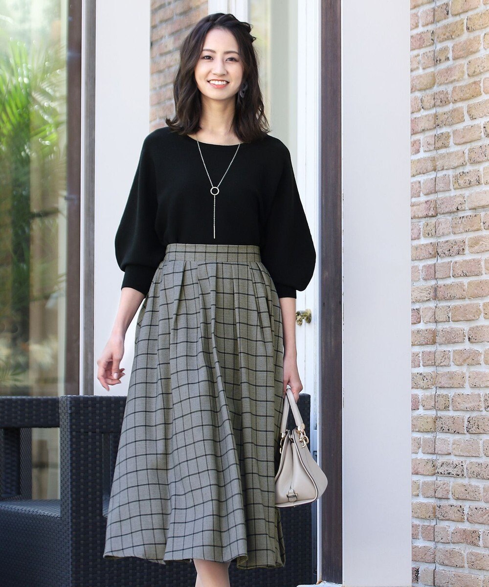 洗える きれい色で彩る 大人のマキシ丈フレアスカート Tiaclasseファッション通販 公式通販 オンワード クローゼット