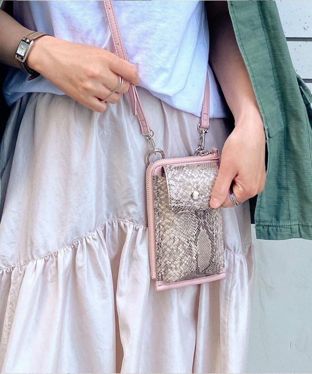 LA BAGAGERIE 【インスタグラマー chiyoさん×LA BAGAGERIE】コンビスマホショルダー 