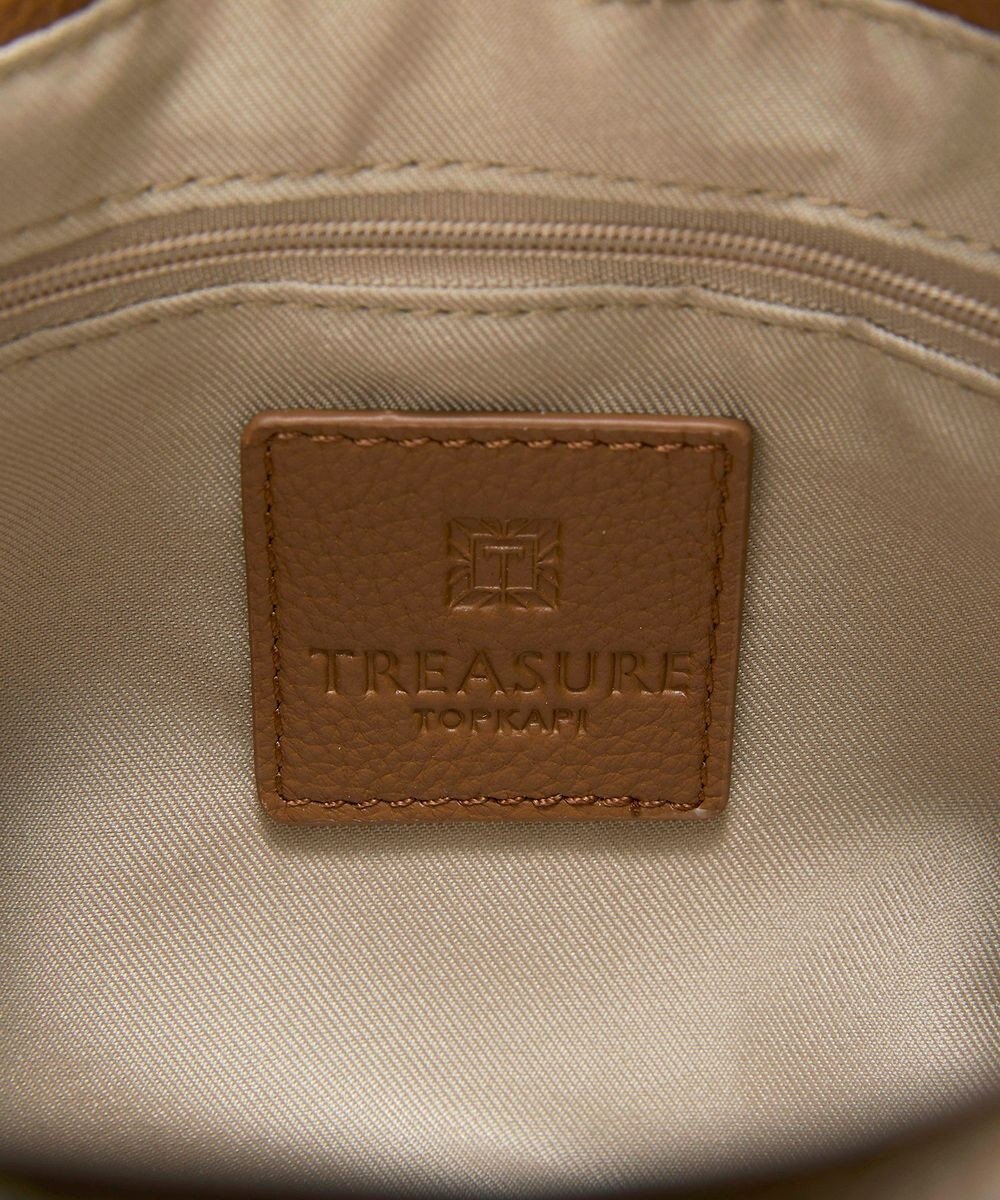 TOPKAPI 【TREASURE TOPKAPI】ソフトレザー フラップ ワンハンドル ショルダーバッグ 