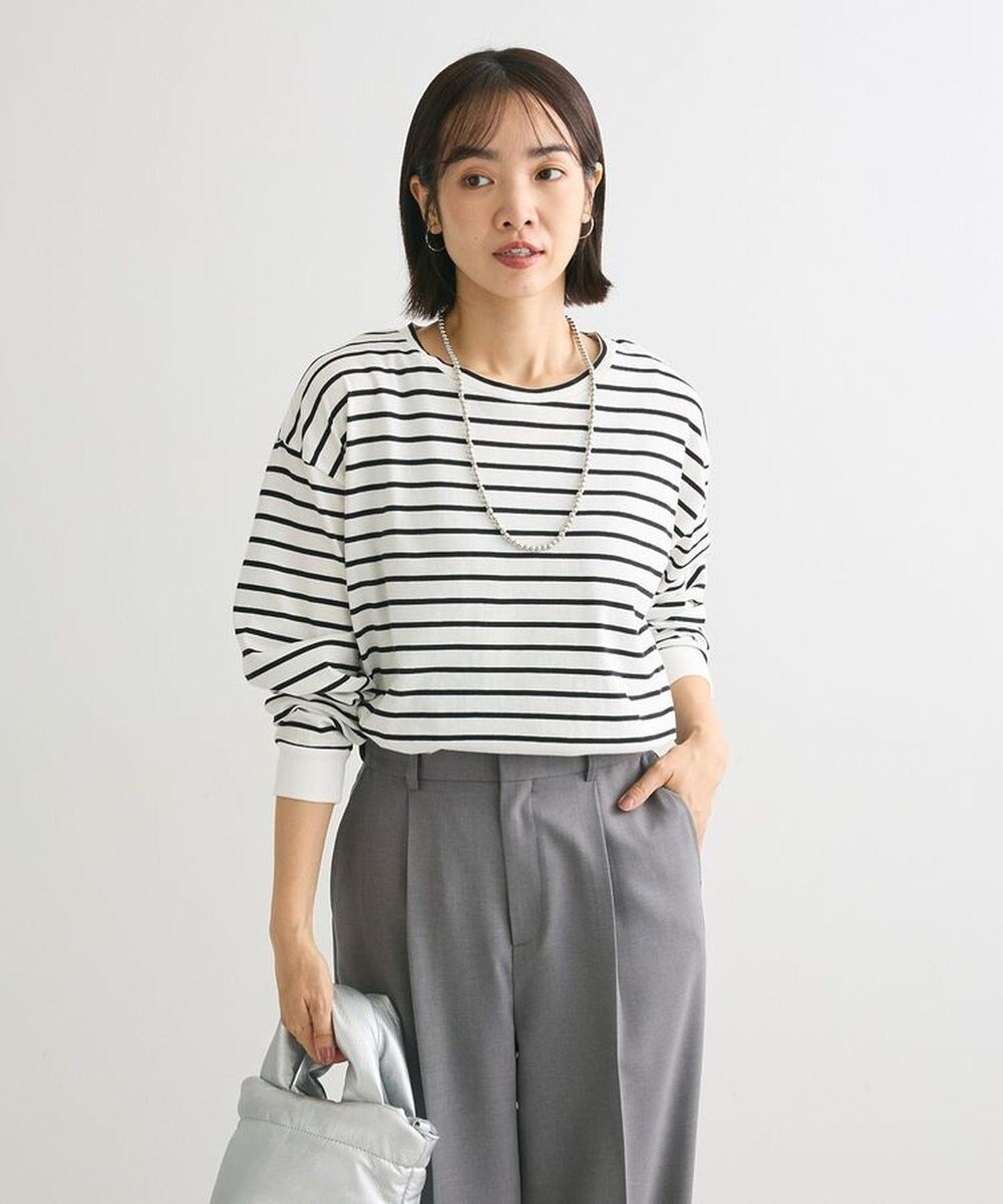 Green Parks ボーダープルオーバー 