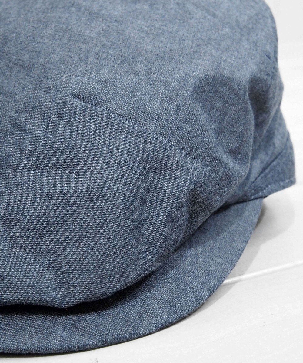 石田製帽 【UNISEX】備後デニム ハンチング 